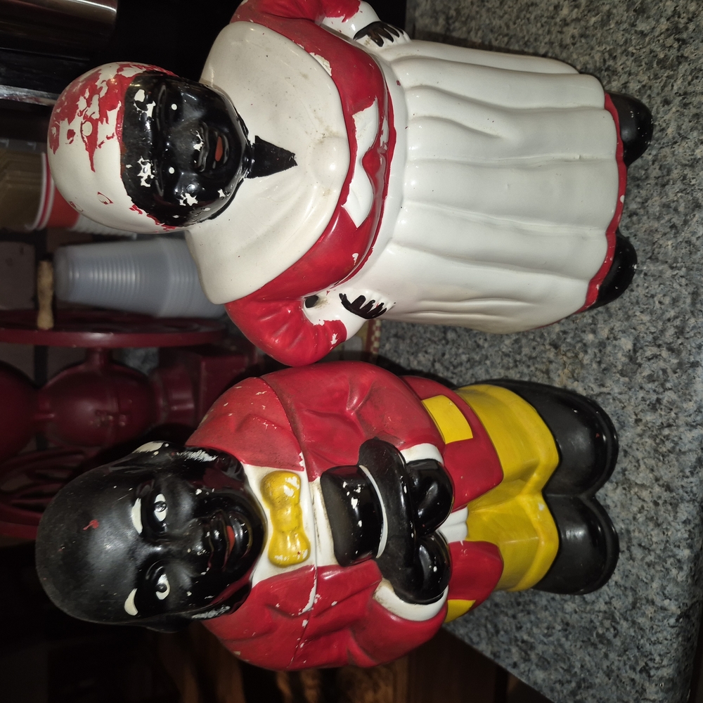 Vintage Ceramic Ma&pa 1920s Jars